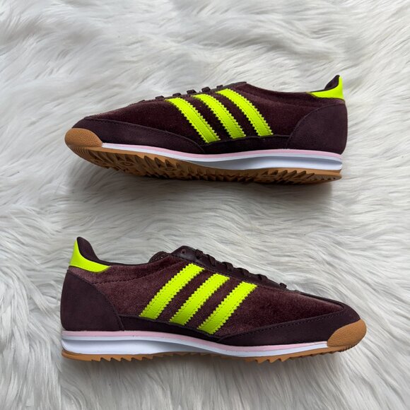 Adidas SL 72 OG Aurora Ruby Solar Yellow (Women's) Womens JI0195 NEW* Sz 7 - Picture 3 of 6